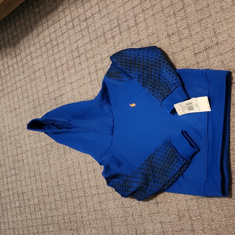 Blue boys Polo hoodie